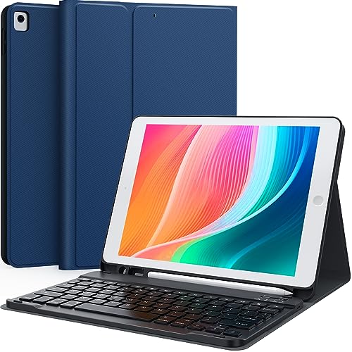 White Detachable Wireless Keyboard Case for iPad 10.2 Inch M37411