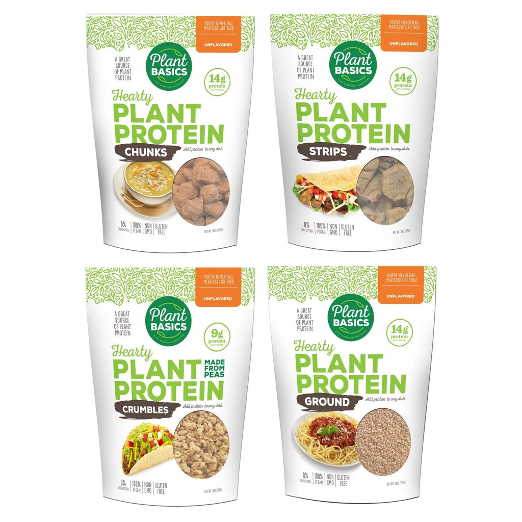 Hearty Plant Protein Variety Pack, 4 Bags I951