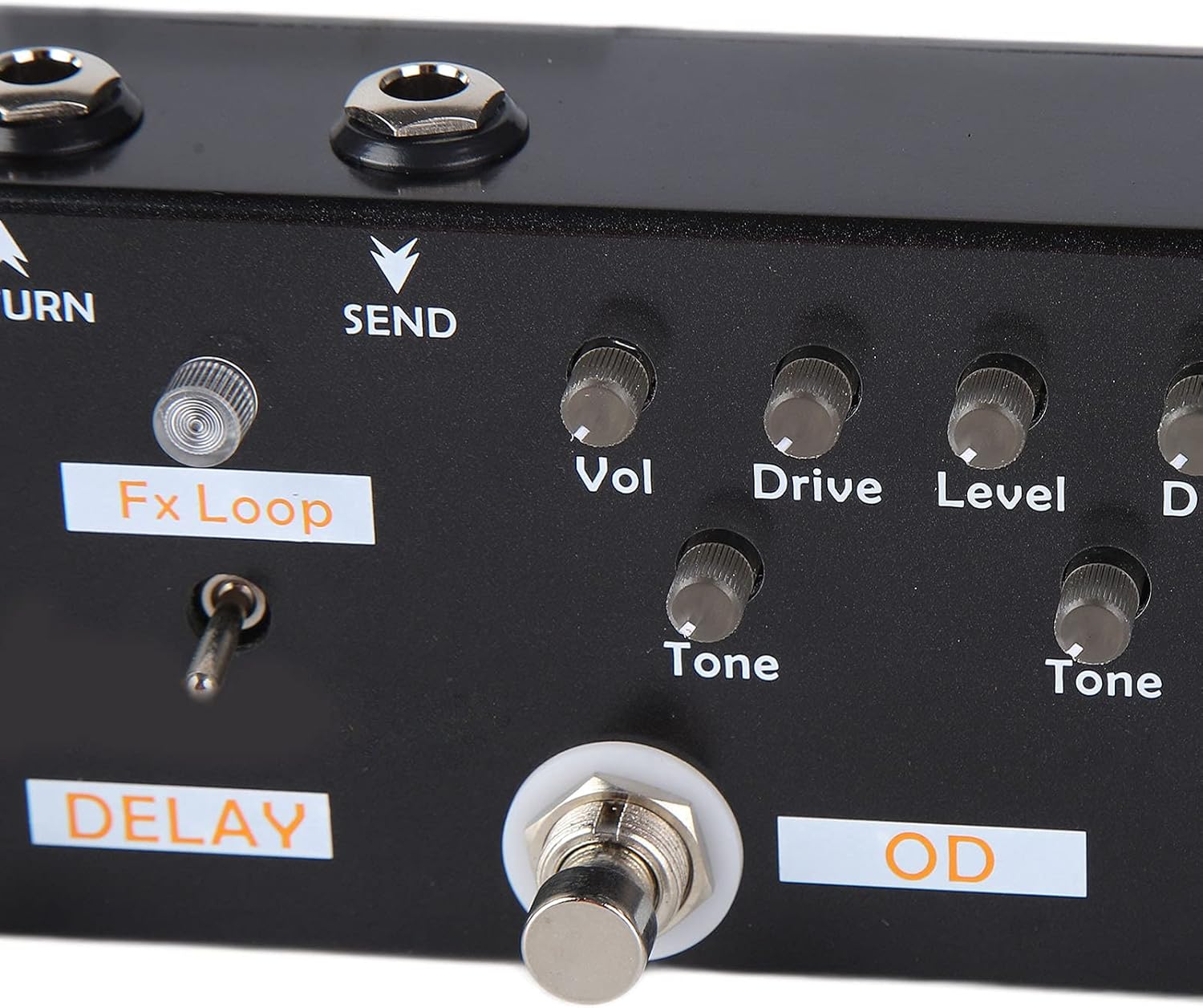 5 Mode Reverb Delay Distortion Overdrive Guitar Effect Pedal M513
