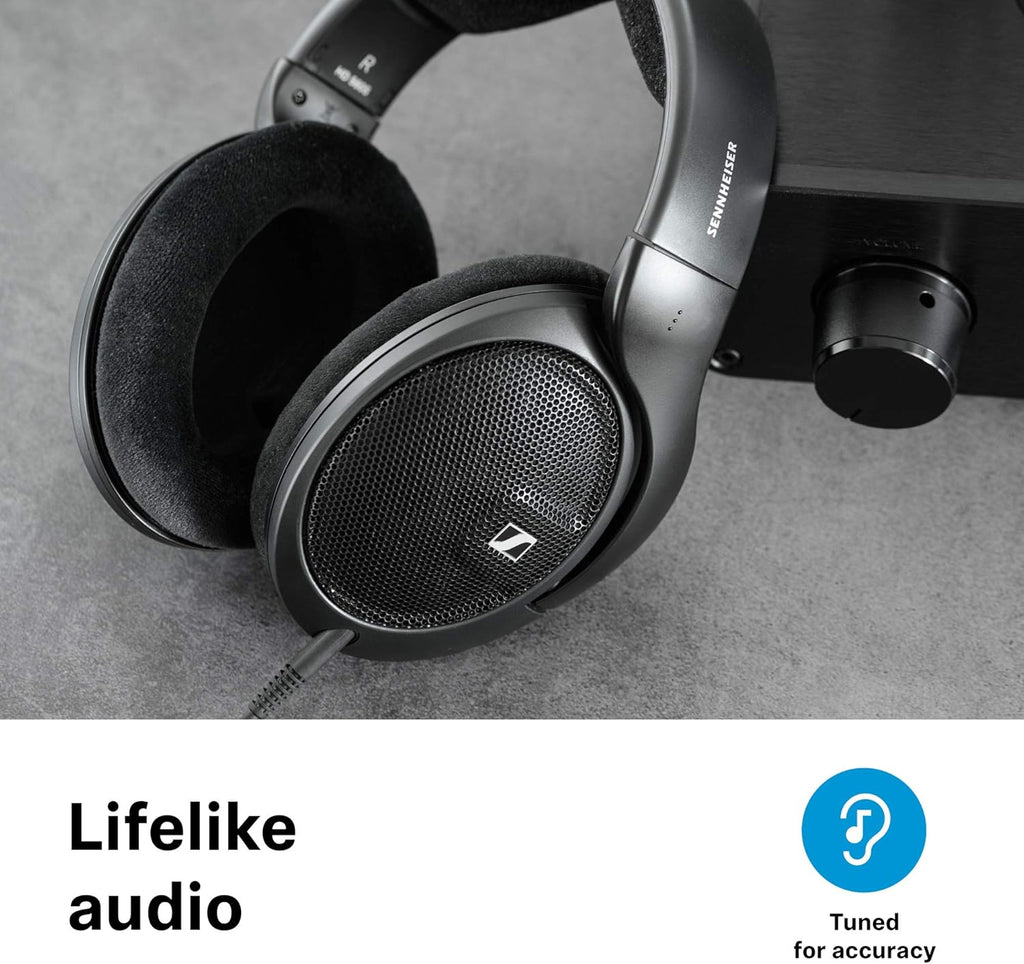 Over-The-Ear Open-Back Headphones (Black) V77294
