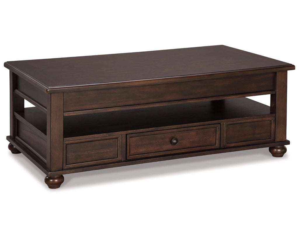 Dark Brown Coffee Table with Lift Top M531