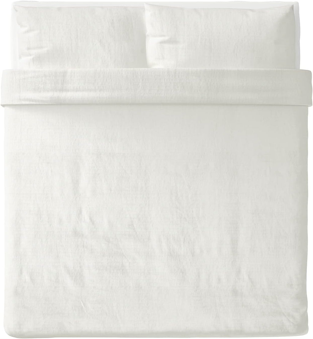 King White Duvet Cover and Pillowcases T792270