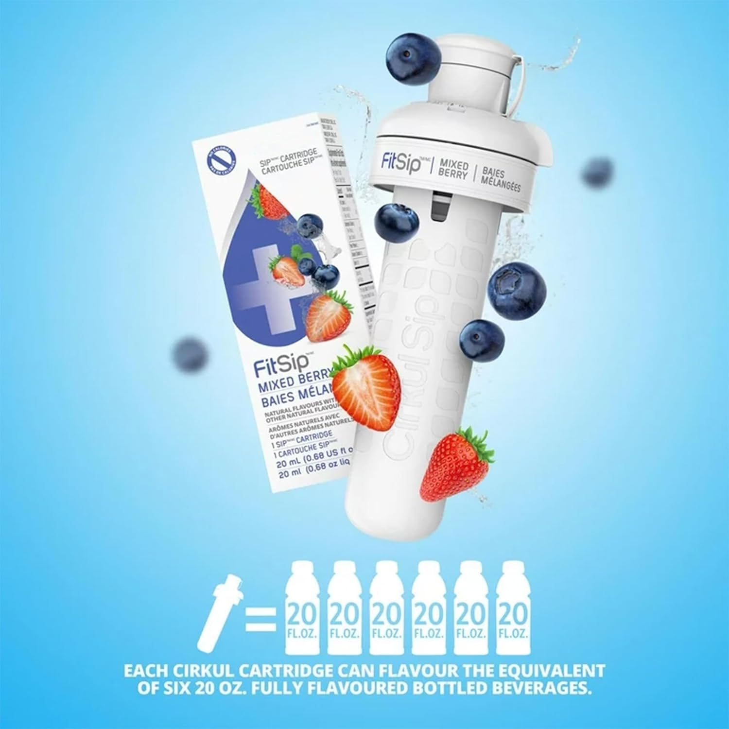 5-Pack Mixed Flavors Drink Cartridges Z4806
