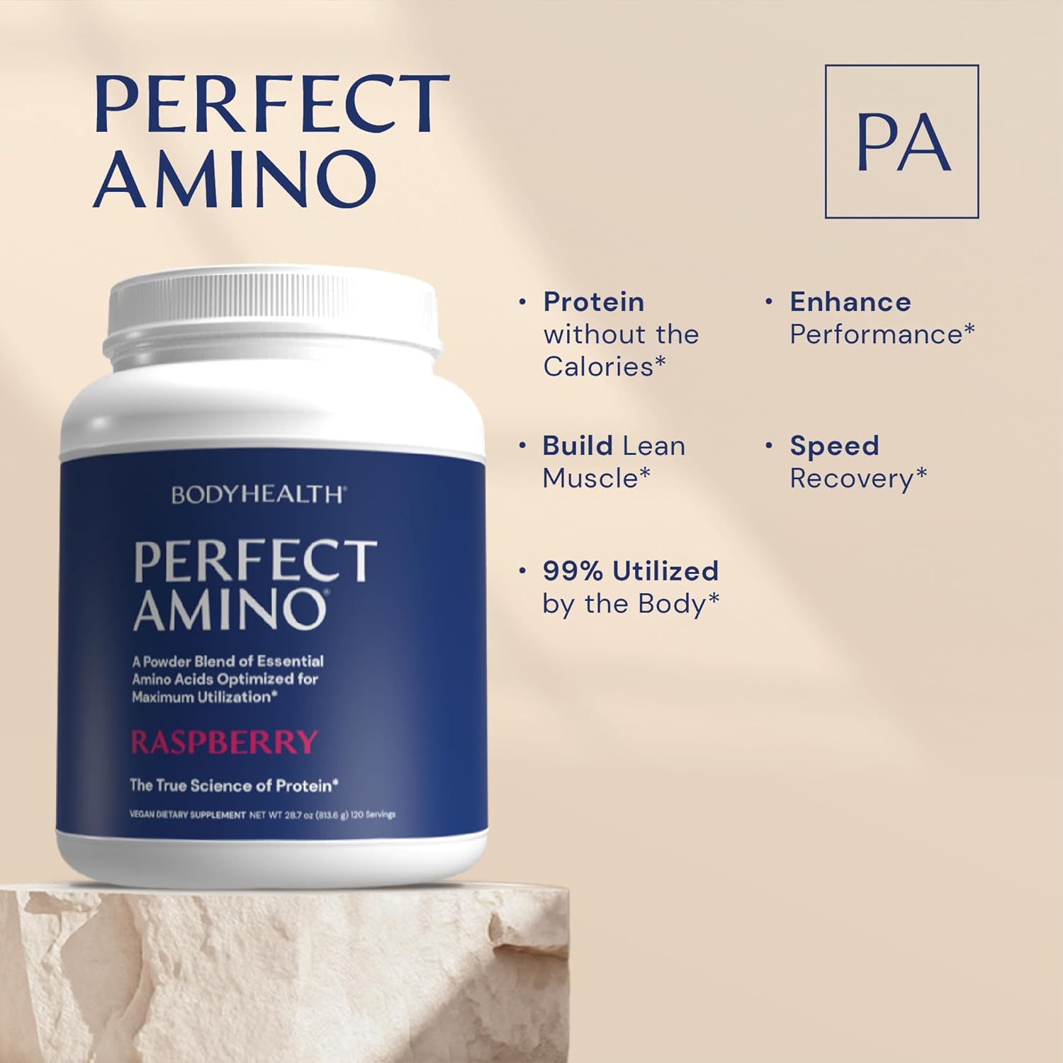 Raspberry Amino Acid Powder, 120 Servings K1261