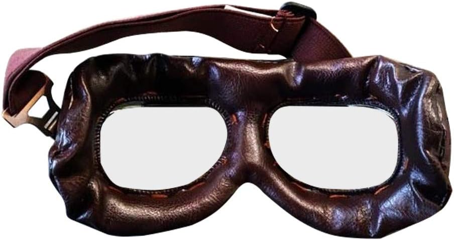 Brown Aviator Motorcycle Goggles V446