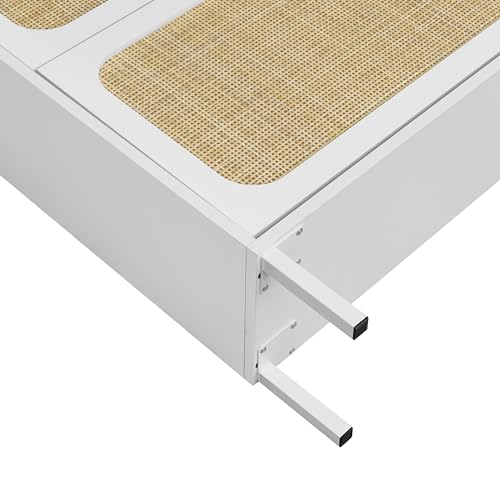 Natural Rattan Cabinet with 3 Flip Drawers O413043