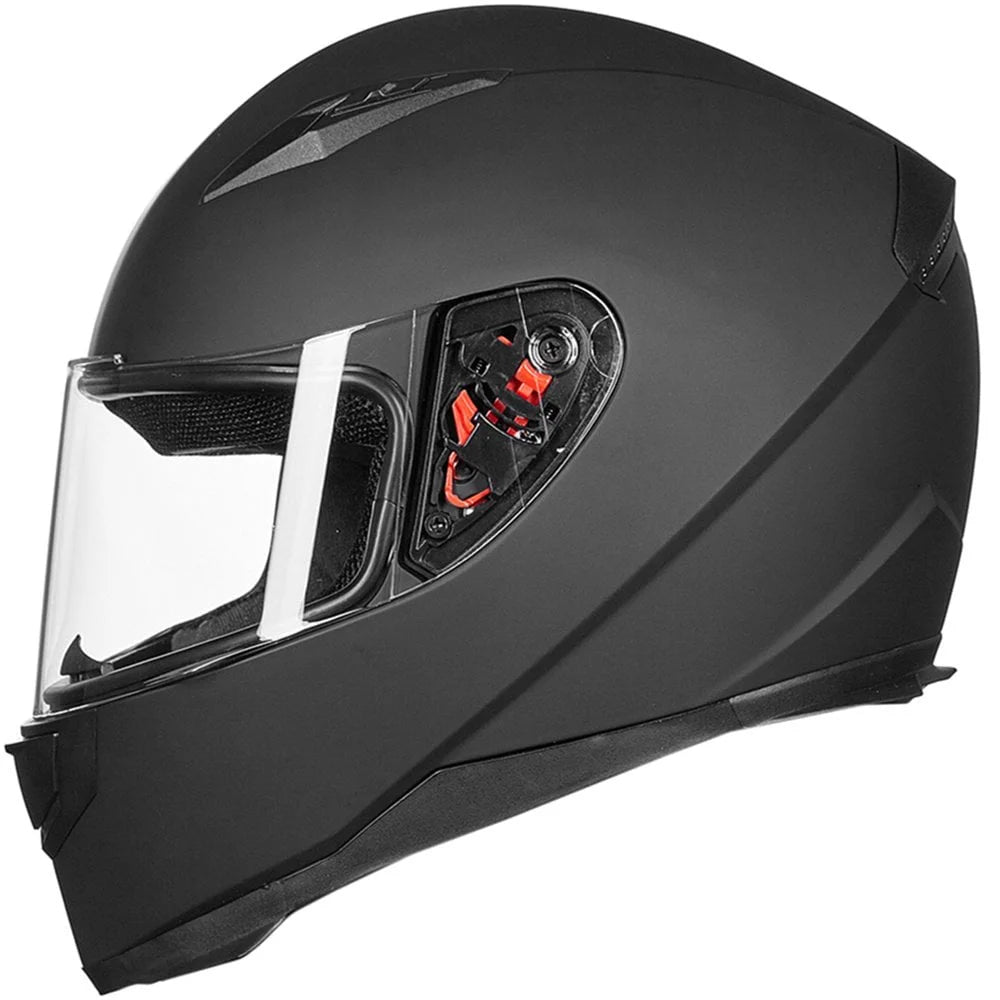 Full Face Motorcycle Helmet with Removable Neck Scarf Q93941