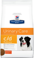 Prescription Diet c/d Multicare Dog Nutrition, Therapeutic, Urinary Care, Chicken Flavor - 17.6 lb H254441