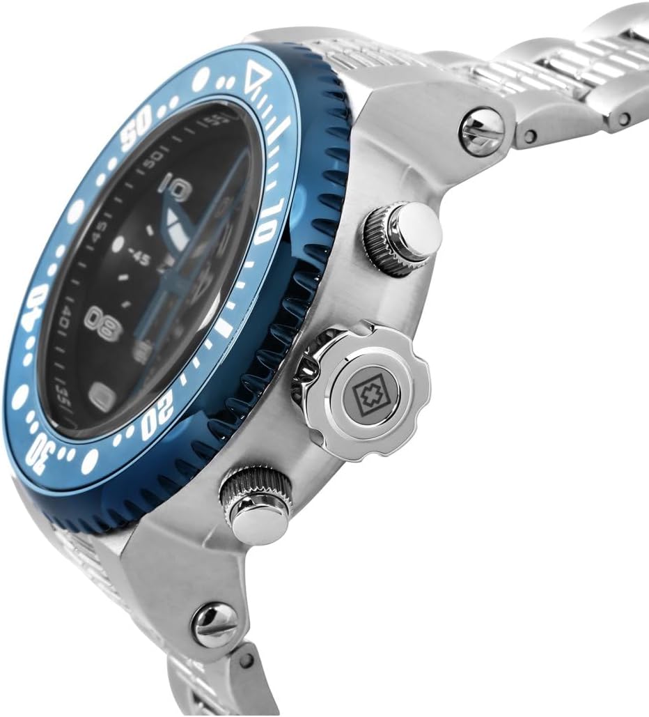Silver Quartz Analog Watch P489645