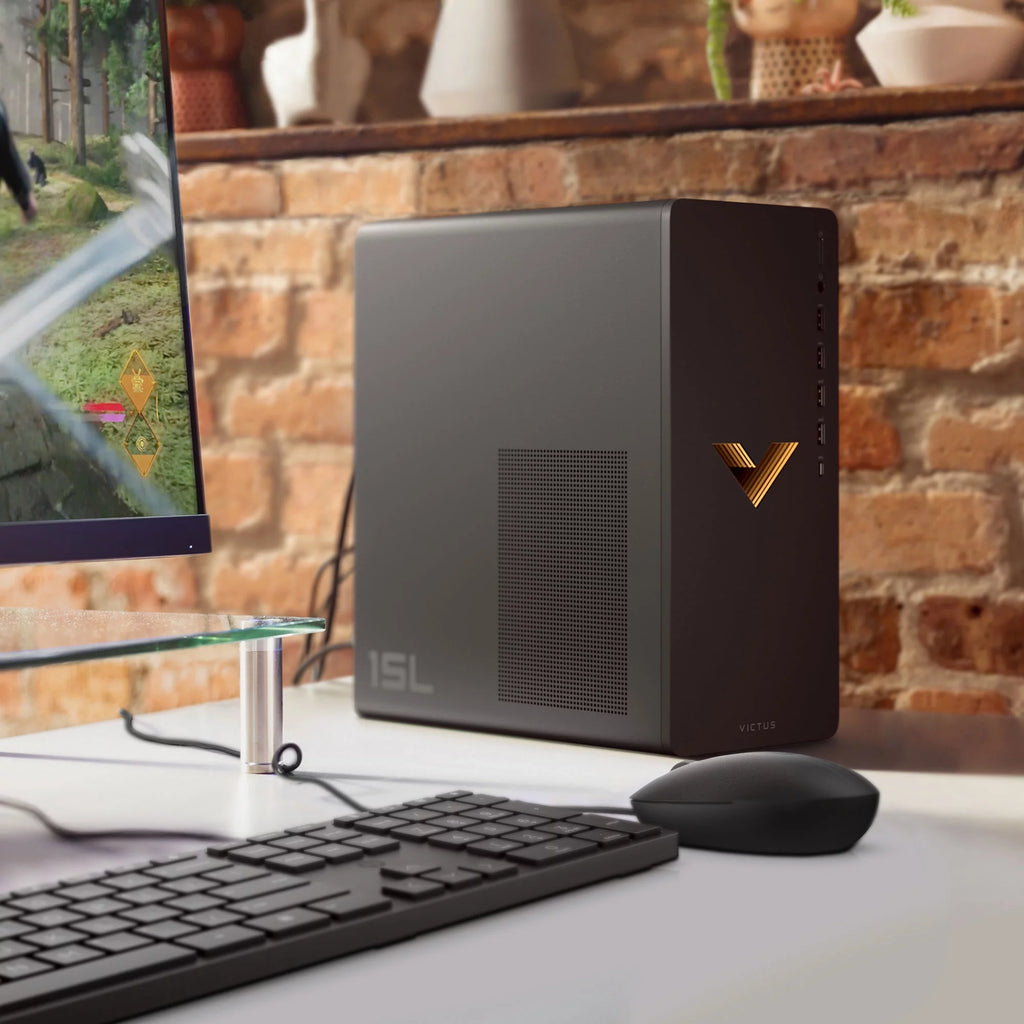 Mica Silver Gaming Desktop PC, AMD Ryzen 5 5600G, AMD RX6400, 8GB RAM, 512GB SSD W749729