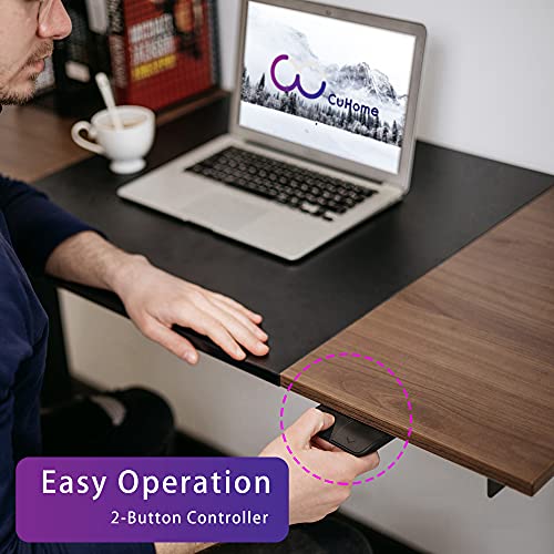 Electric Standing Desk 48 x 24 Inch Height Adjustable Sit Stand Desk with Splice Board W628166