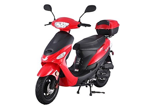 49cc 50cc street legal fully automatic scooter moped with Matching trunk R856