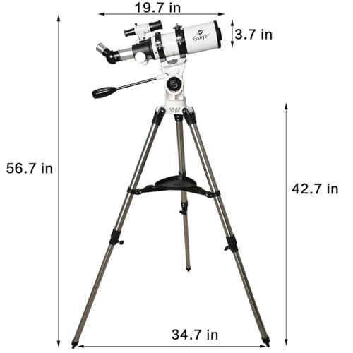 80mm AZ Space Astronomical Refractor Telescope O84623