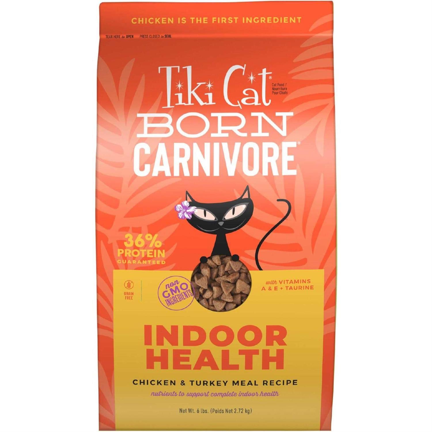 Chicken & Turkey Meal Recipe Dry Cat Food L57116