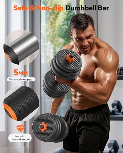 Adjustable Dumbbells Set with Connector K41553