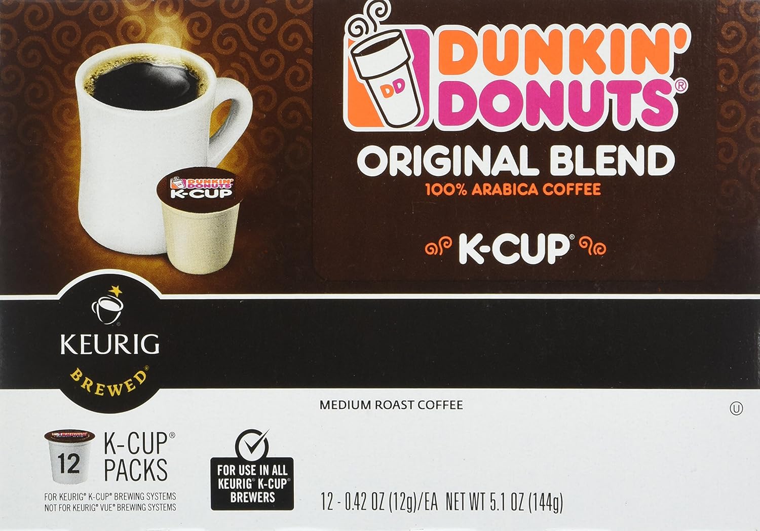 12 K Cups Medium Roast Coffee W56342