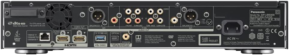 4K Ultra HD Blu-Ray Player with HDMI Cable O1566