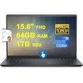 Black 15.6" FHD Touchscreen Laptop Intel i7-1255U 32GB RAM 1TB SSD I509