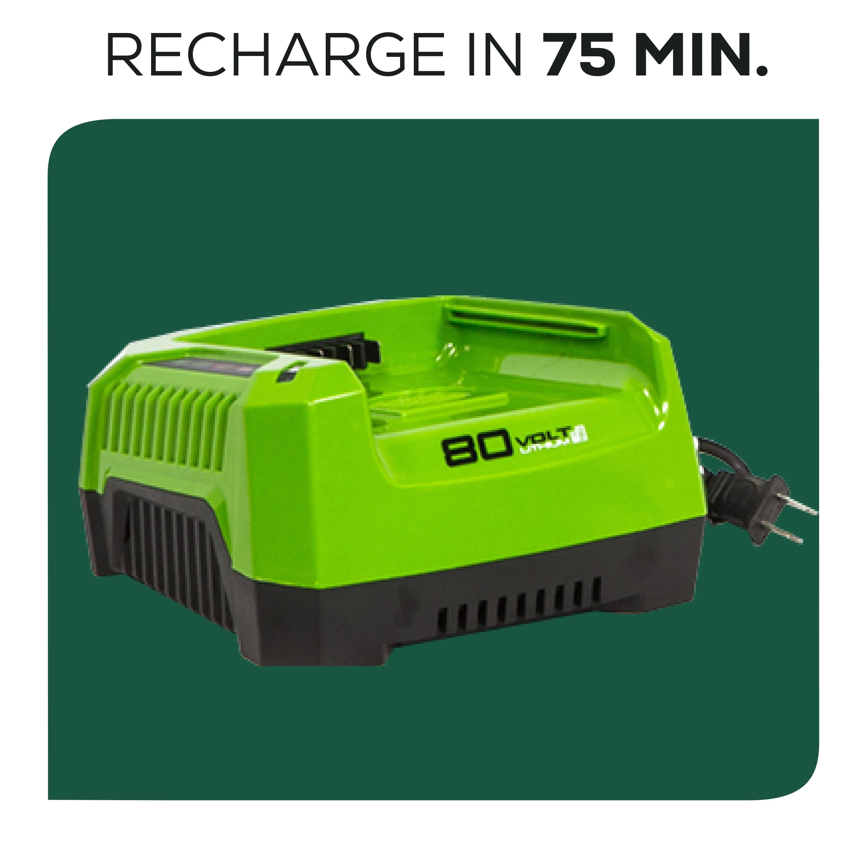 80V 21 Self Propelled Mower 5Ah Battery & Charger B916