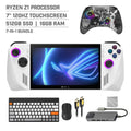 512GB Gaming Handheld 7-inch Touchscreen 120Hz FHD 1080p AMD Ryzen Z1 Processor Bundle S147