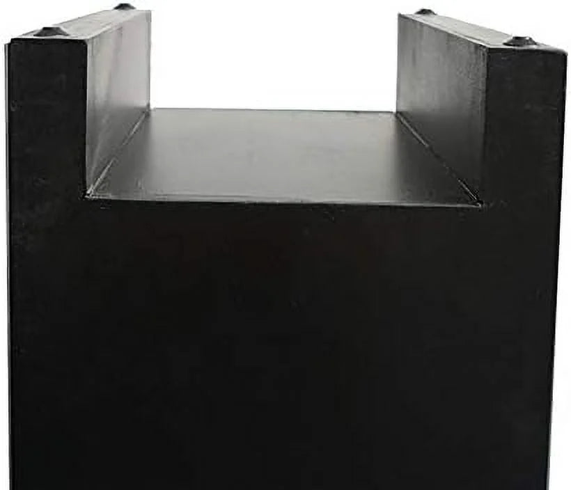 Mirrored Nightstand with 3 Drawers Silver U5171