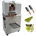Vertical Electric Sugarcane Juicer Juice Press Machine 4 Rollers Stainless Steel Silver E827