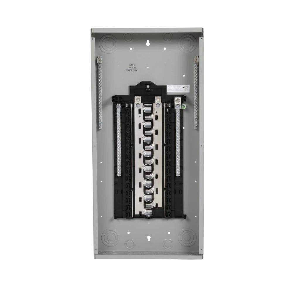 200 Amp 30-Space 48-Circuit Main Lug Load Center Indoor with Copper Bus, Grey A978
