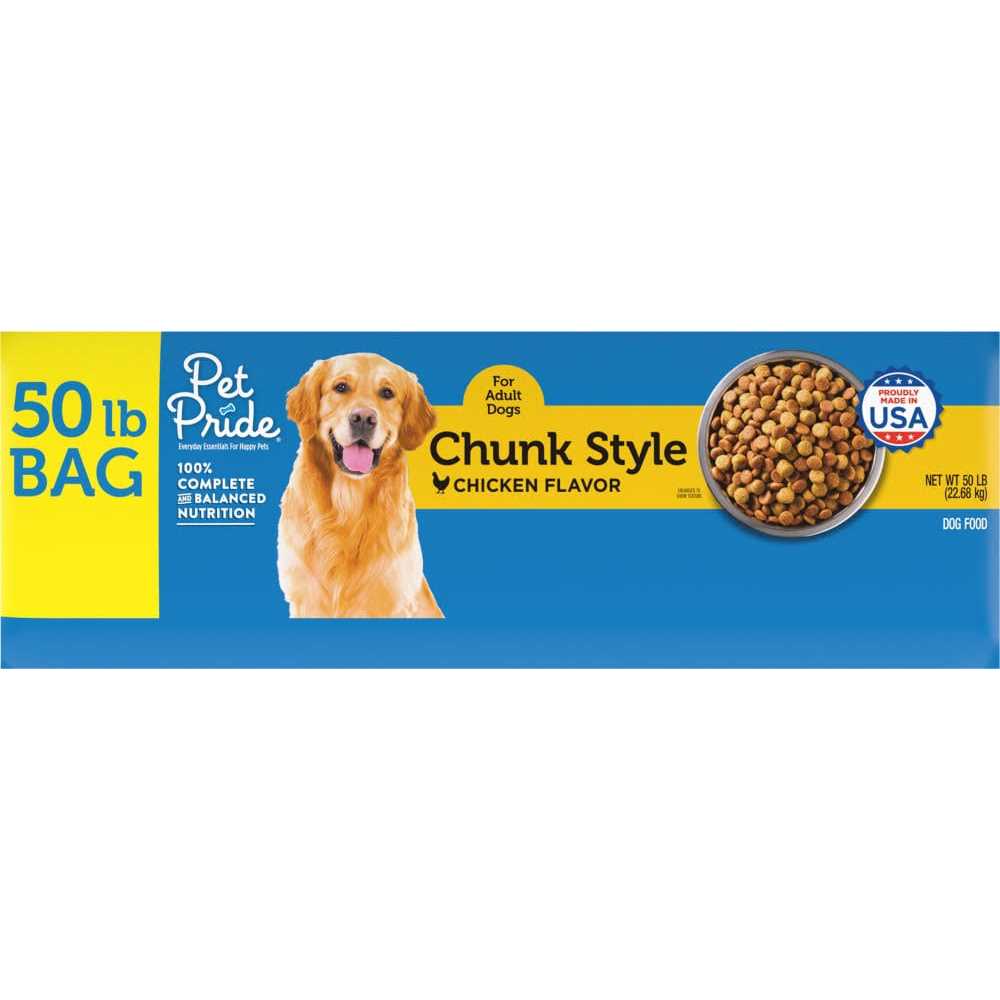 Chunk Style Dry Dog Food P6382