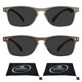 Black & Brown Reading Sunglasses 2 Pack Q168800