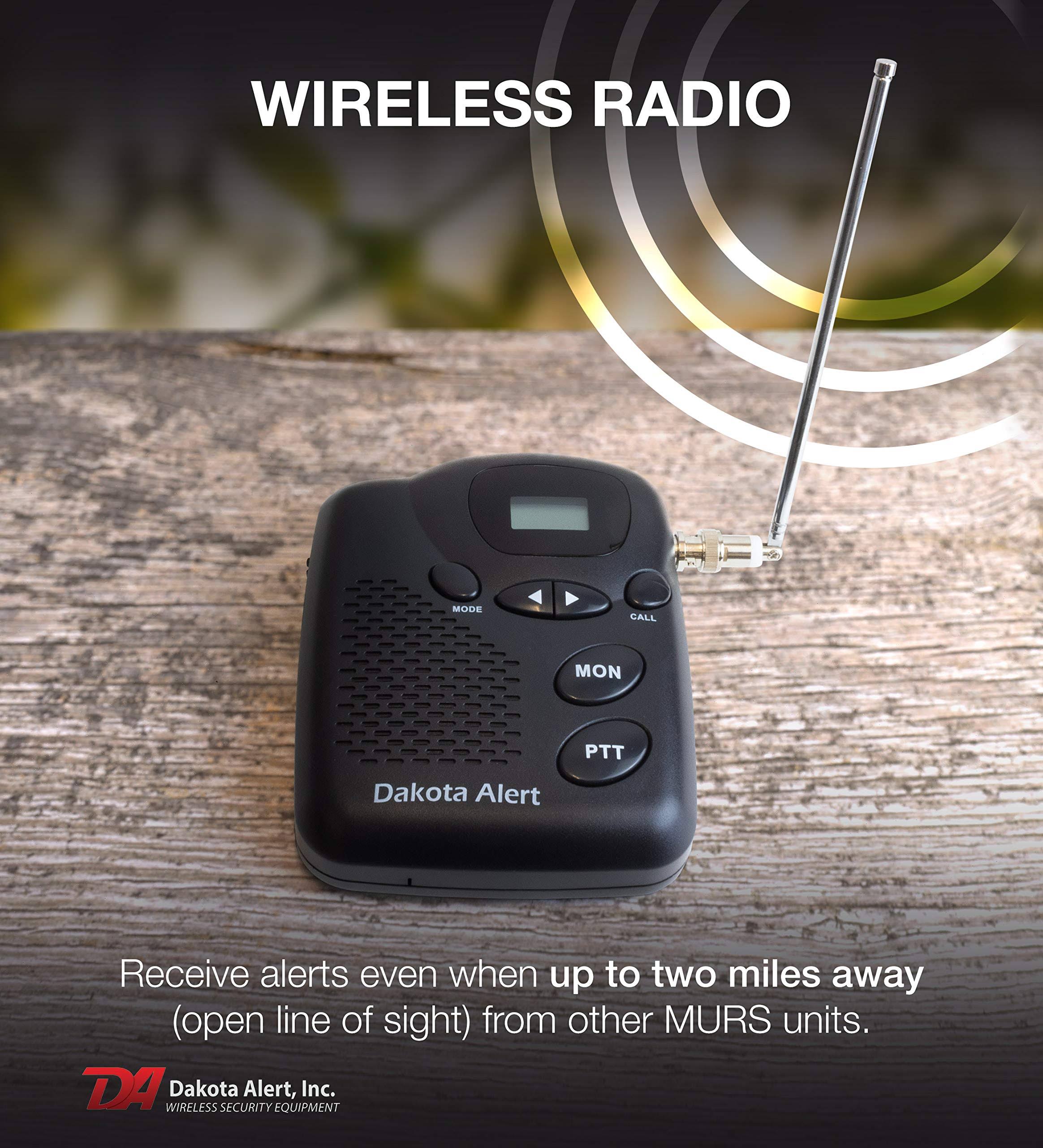 Wireless Motion Detection Kit Base Station Radio P4442