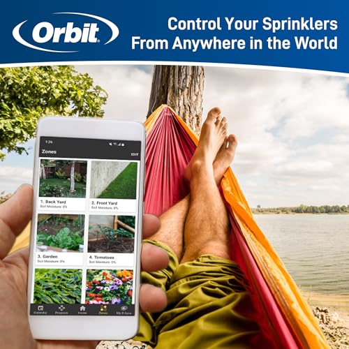 Smart Indoor/Outdoor 6-Station WiFi Sprinkler System Controller Y940960