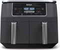 8 Quart DualZone 2-Basket Air Fryer, Grey C654538