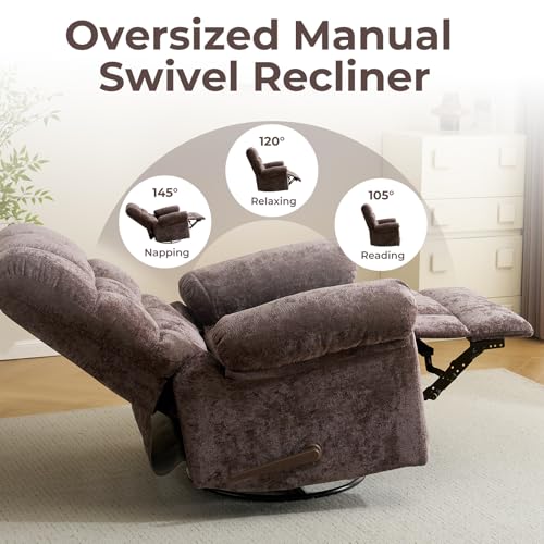 Beige Oversized Power Lift Recliner Chair with Massage and Heat Y903045