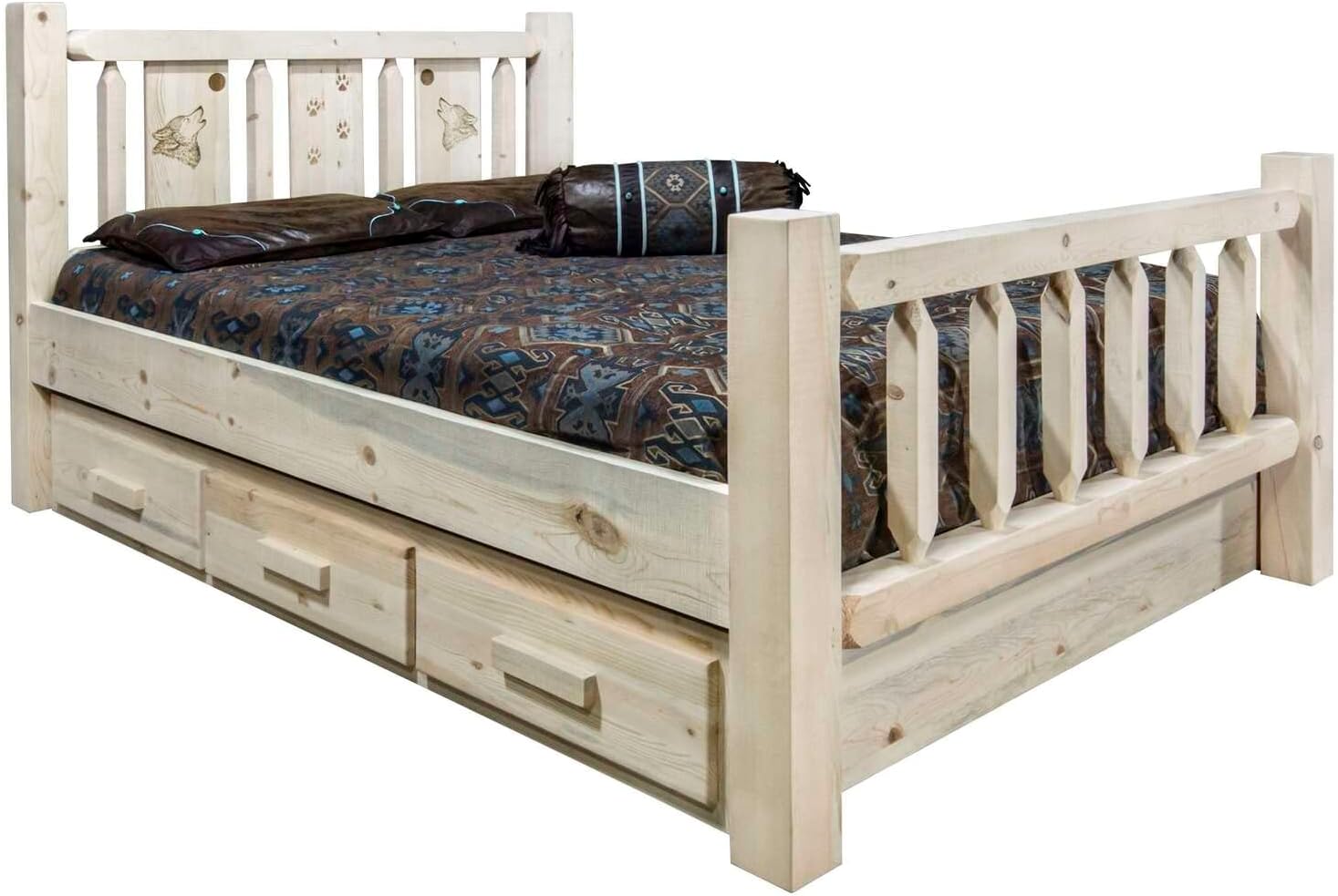 Queen Storage Bed V83902