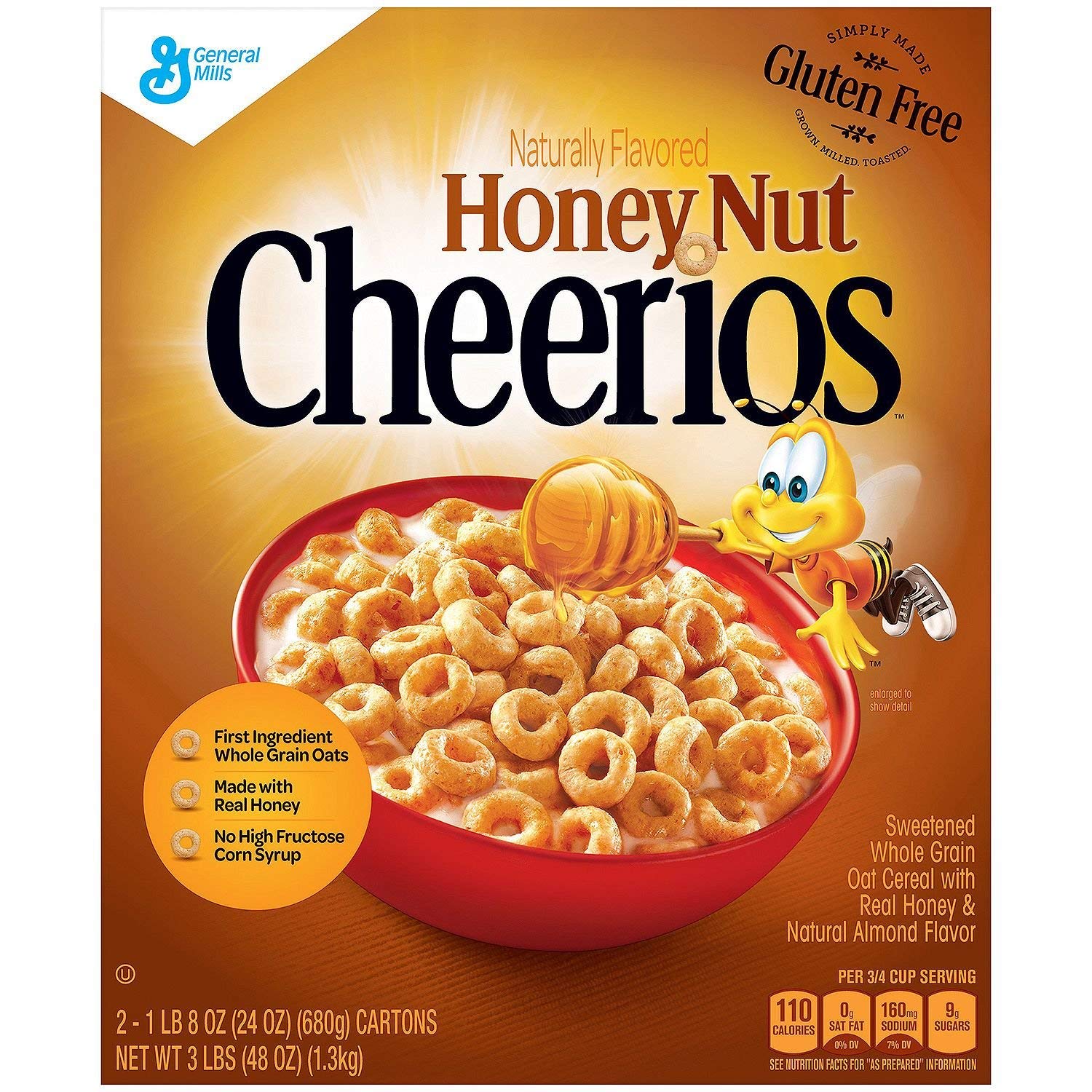 Honey Nut Cereal, 3 Pound D425823