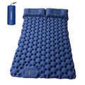 2 Person Camping Mat with Air Pillow Portable Air Mattress Waterproof Sleeping Pad N54705