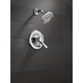 Chrome Shower Faucet Trim with Lever Handles Z9382