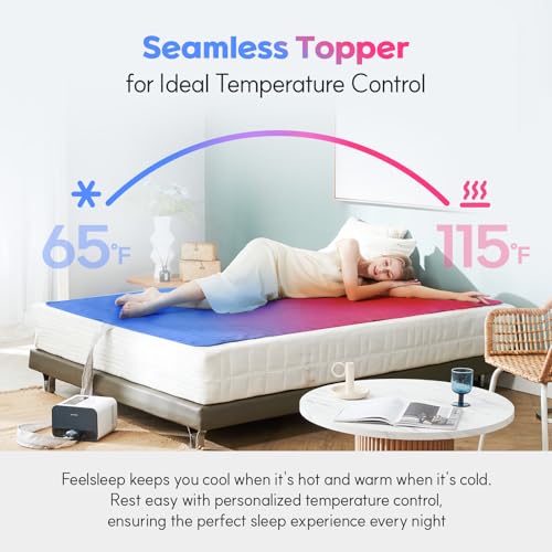 Electric Water Cooling and Heating Mattress Topper, Queen Size S75791