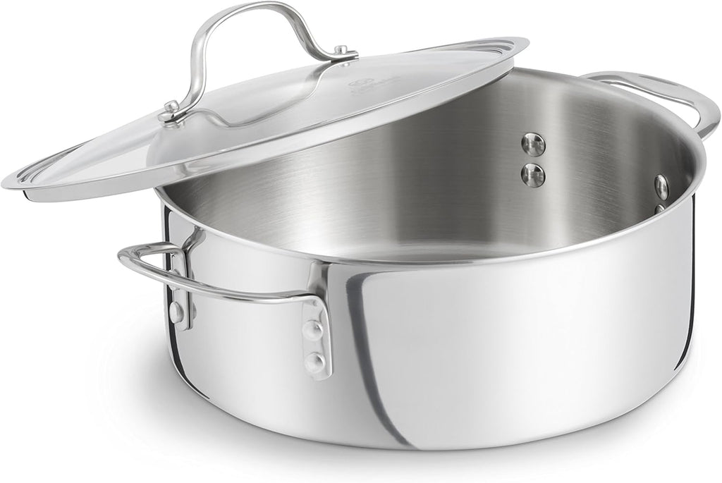 Tri-Ply Stainless Steel Dutch Oven, 5-quart W5151