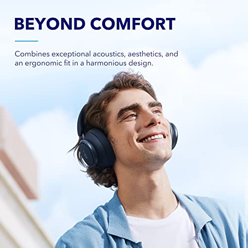 Adaptive Active Noise Cancelling Headphones, 50H Playtime, Bluetooth 5.3 V722