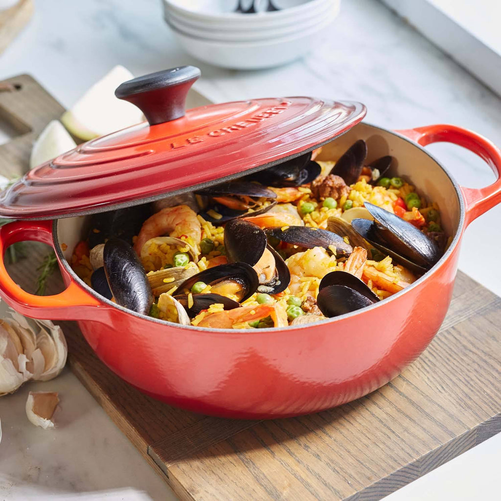 3.5 Qt. Cast Iron Sauteuse Deep Teal E3842