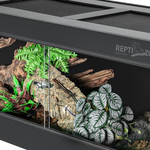 34 Gallon PVC Reptile Terrarium with Glass Sliding Door A97739