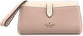 Medium Pebbled Leather Phone Wallet Wristlet N859