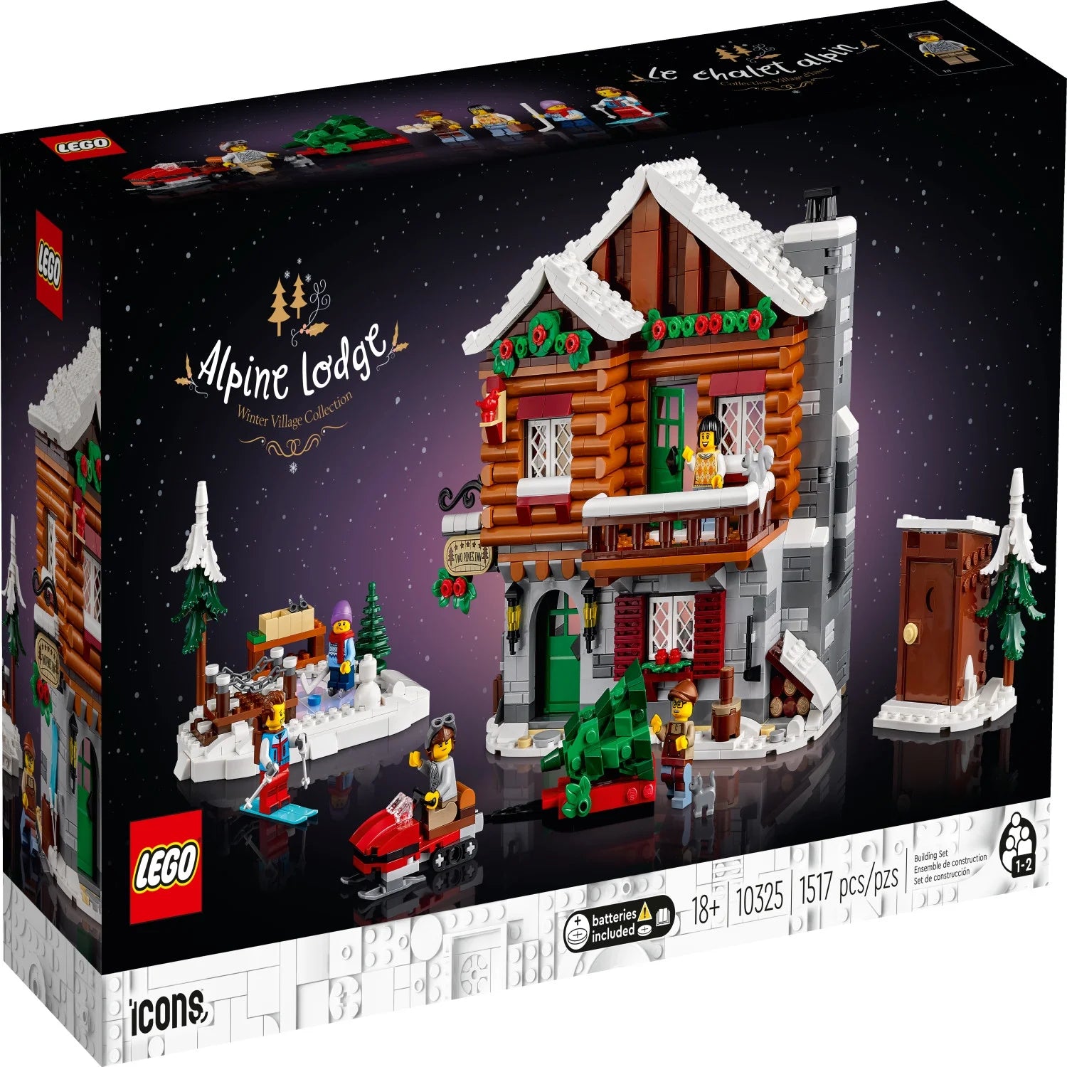 LEGO Icons Alpine Lodge Model Building Kit L77722