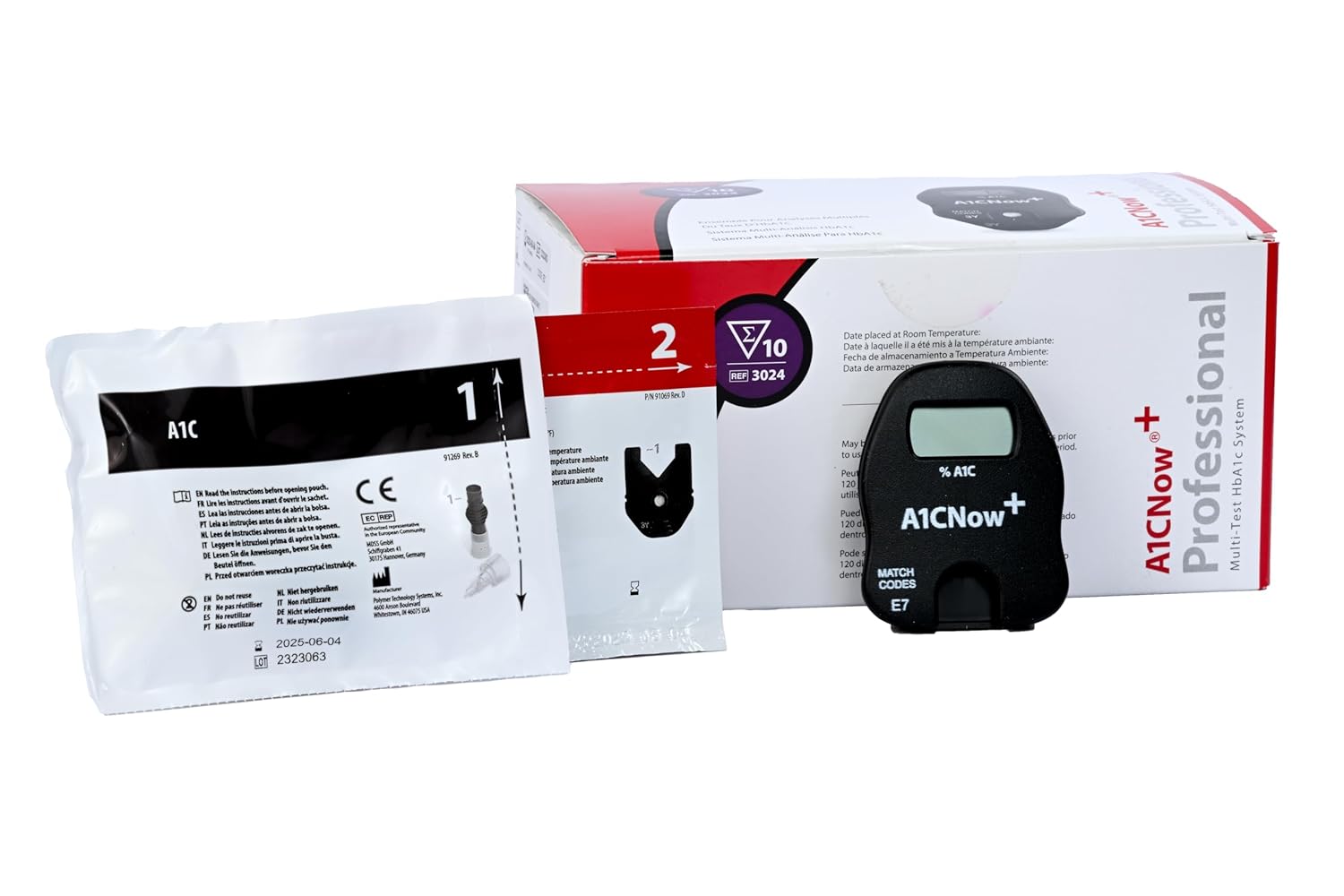 10 Test Kit Blood Monitor C7764
