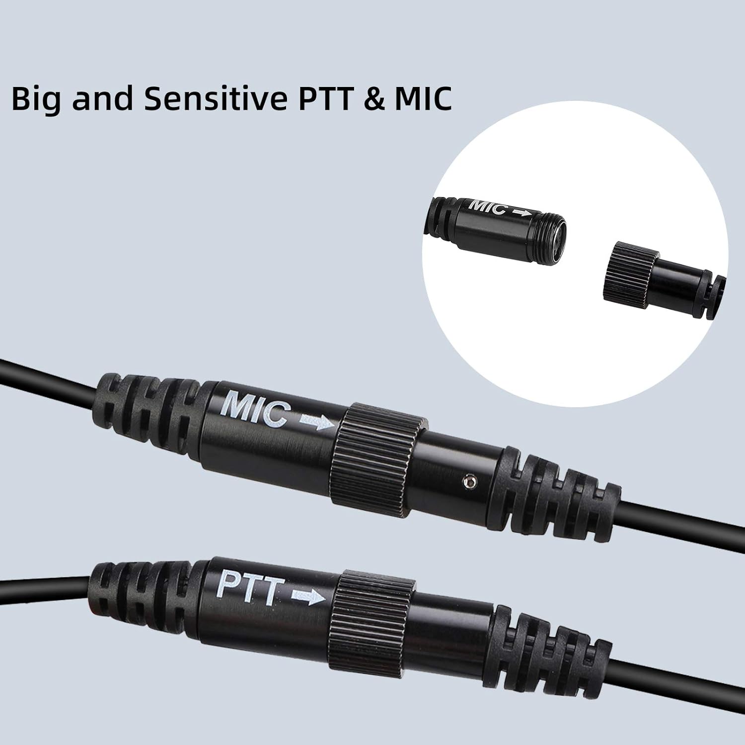 Open/Full Face Helmet Walkie Talkie Headset with Mic, 1 Pack G189