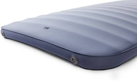Blue Double Self-Inflating Bed E59888