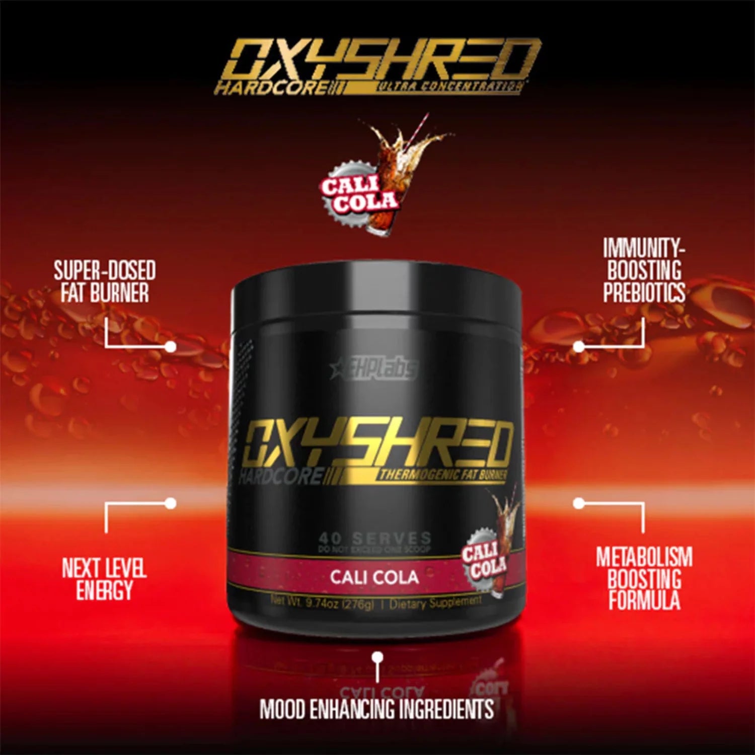 40 Servings Lemon Sherbet Pre Workout Powder with Caffeine W946
