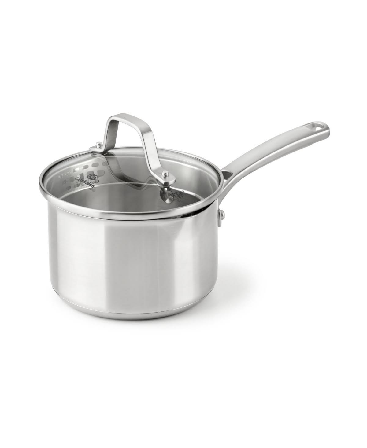 Stainless Steel 1.5 Qt Covered Saucepan U373945