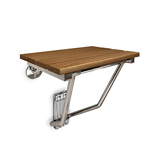Natural Teak Wood Folding Shower Seat U174